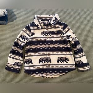 Old Navy Fleece Button down kids 3T